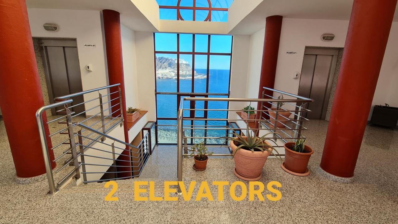 Deluxe 3 Rooms74M2,2Air Condit 2Tv Seaview On Amadores,2 Heatpools, Parking, 600 Mb,Dishwasher,2Lift,,3 Beaches Playa Del Cura  Dış mekan fotoğraf
